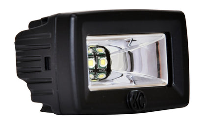 KC HiLiTES C-Series 2in. C2 LED Light 20w Area Flood Beam (Single) - Black 1328 1328 User 2