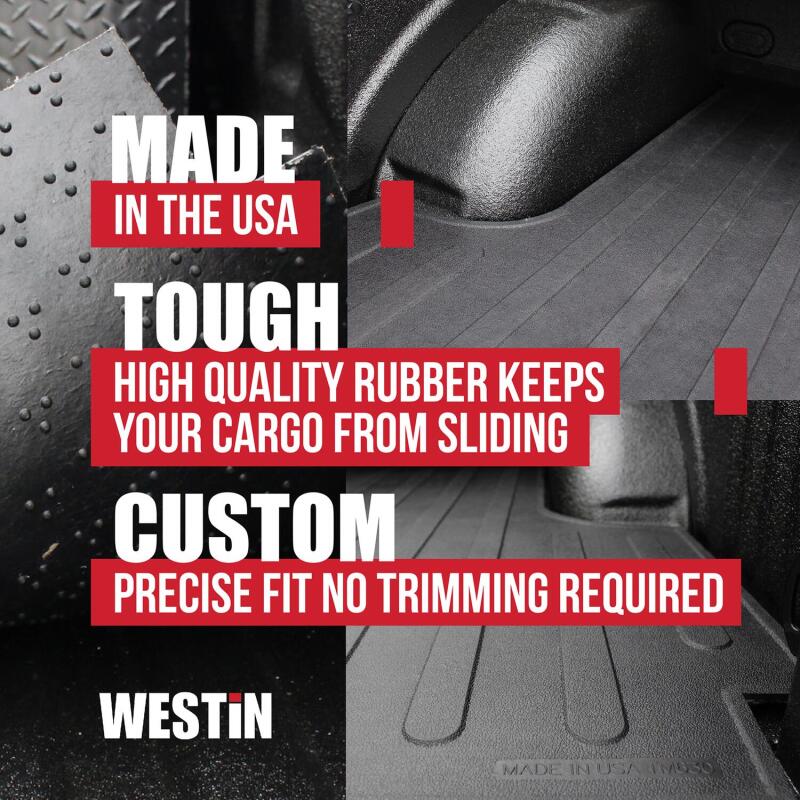 Westin 2017-2018 Ford F-250/350 (6.5ft bed) Truck Bed Mat - Black 50-6405 50-6405 Features and Benefits