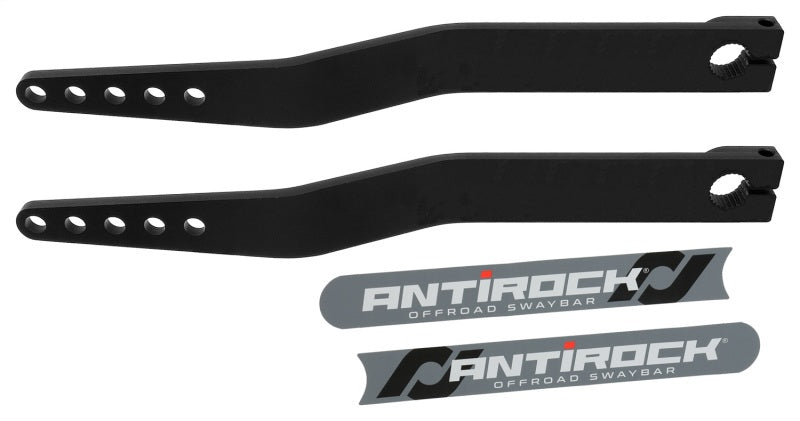 RockJock Antirock Fabricated Steel Sway Bar Arms 19.25in Long 1.7in Offset Bend 5 Holes RJ-202009-101 RJ-202009-101 Photo - Primary