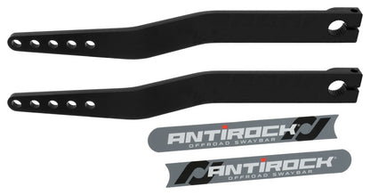 RockJock Antirock Fabricated Steel Sway Bar Arms 19.25in Long 1.7in Offset Bend 5 Holes RJ-202009-101 RJ-202009-101 Photo - Primary