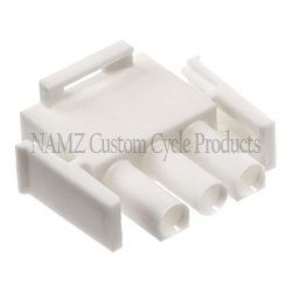 NAMZ AMP Mate-N-Lock 3-Position Female Wire Plug Connector w/Wire & Interface Seals NA-350766-1 NA-350766-1 Photo - Primary