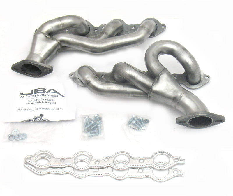 JBA 08-09 Pontiac G8 6.0/6.2L LS 1-3/4in Primary Raw 409SS Cat4Ward Header 1811S 1811S Photo - Primary
