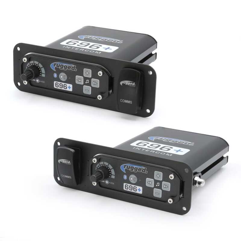Rugged Radios In-Dash Mount with Switch Hole for Rugged Intercoms MT-IDM-ICM-SW MT-IDM-ICM-SW Photo - Primary