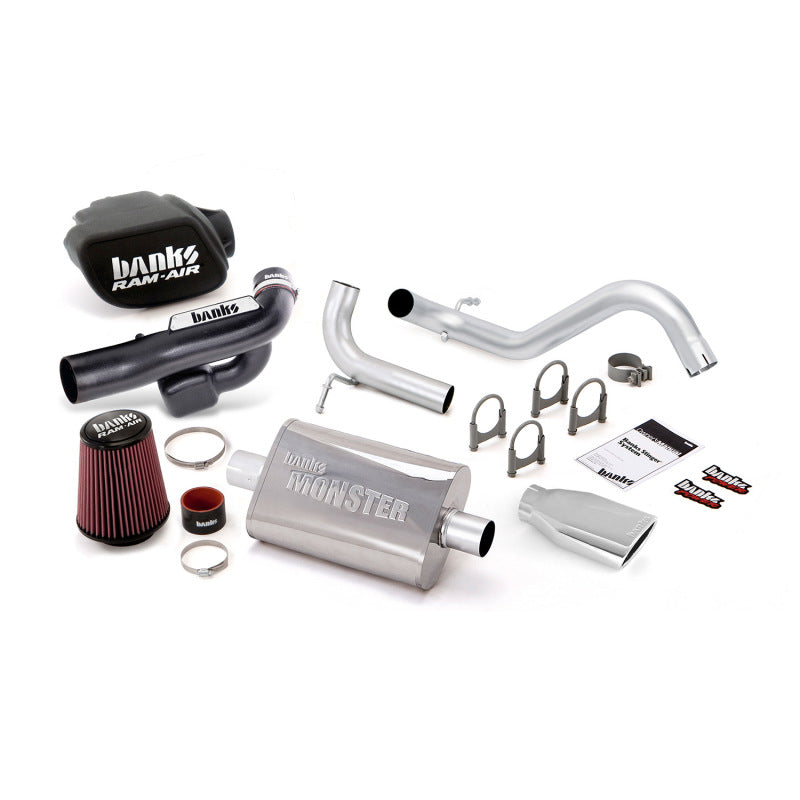Banks Power 12-15 Jeep 3.6L Wrangler 2dr Stinger Sys (no AutoMind) - SS Single Exh w/ Chrome Tip 51344 51344 Photo - Primary