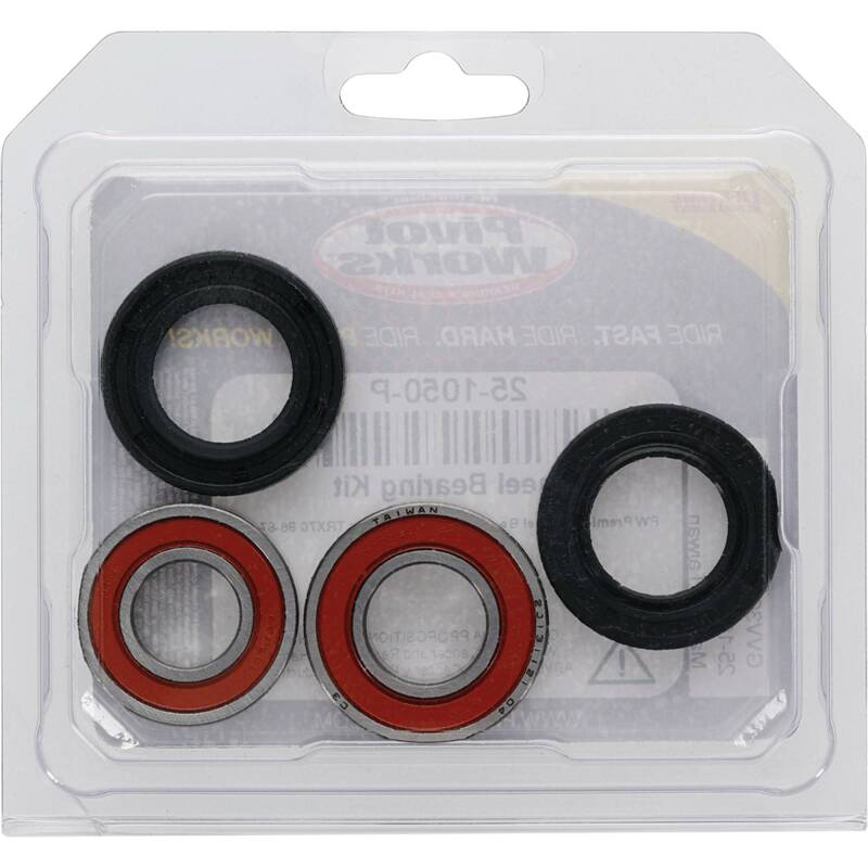 Pivot Works Honda Wheel Bearing Kit Premium Bearings 25-1050-P 25-1050-P Photo - Primary