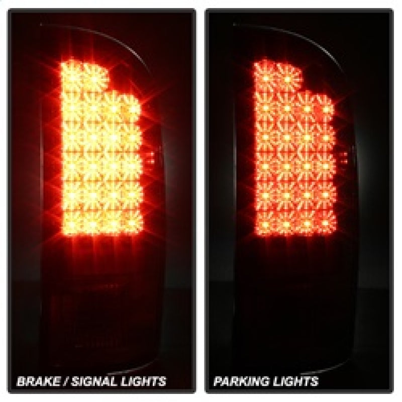 Spyder Dodge Ram 07-08 1500/Ram 07-09 2500/3500 LED Tail Lights Red Clear ALT-YD-DRAM06-LED-RC 5002631 5002631 Photo - Unmounted