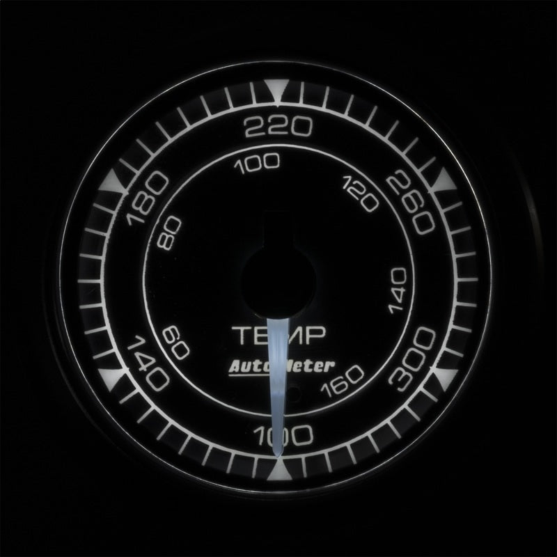 Autometer Gauge, Temp, 2 1/16", 140-380 Deg F, Digital Stepper Motor, Chrono 8140 User 2