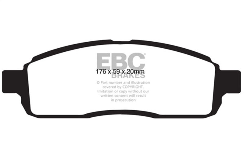 EBC Disc Brake Pad Set DP61843 Photo - Primary