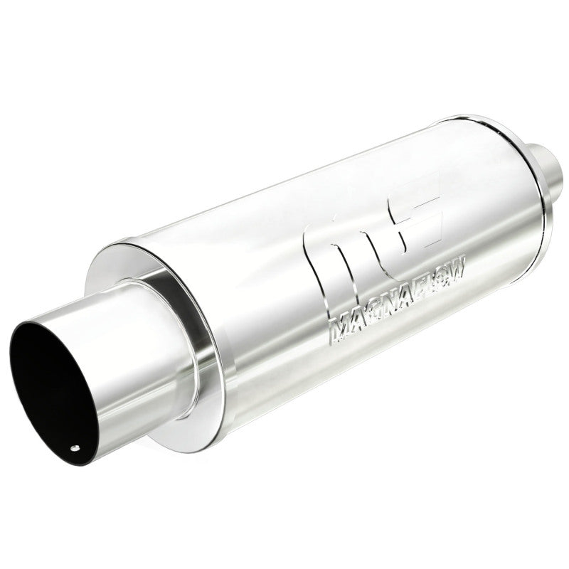 MagnaFlow 6" Round Center/Center Performance Muffler With Tip 14822 Photo - Primary