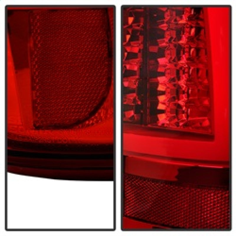 Spyder Chevy Silverado 1500/2500 99-02 Version 2 LED Tail Lights - Red Clear ALT-YD-CS99V2-LED-RC 5081872 5081872 Photo - Unmounted