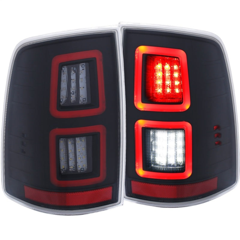Anzo LED Black 13-17 Dodge Ram 1500/2500/3500 LED Taillights Black 311273 Photo - Unmounted