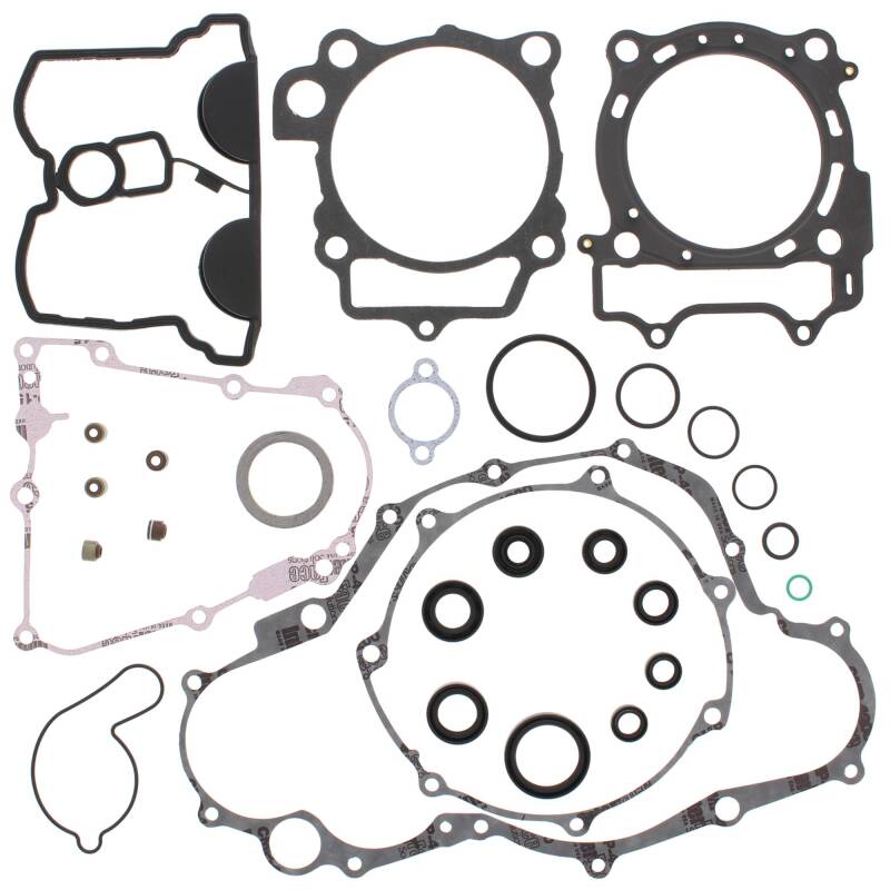 Vertex Pistons Vertex Gaskets 07-15 Yamaha WR450F Complete Gasket Kit w/ Oil Seals 811687 811687 Photo - Primary