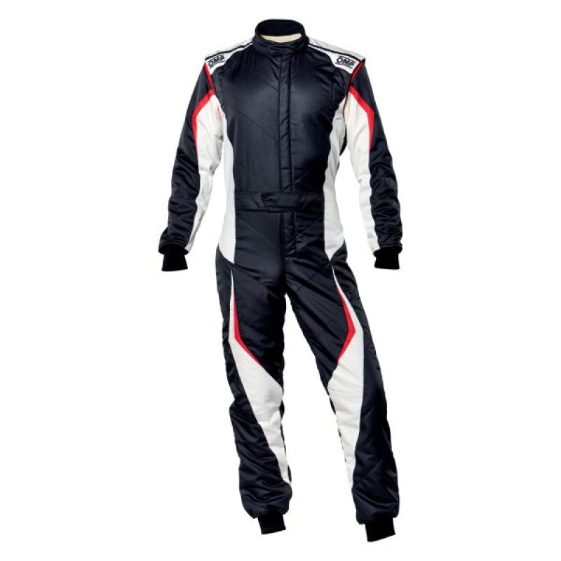 OMP Tecnica Evo Overall My21 Black/White - Size 48 (Fia 8856-2018) IA0-1859-B01-076-48 IA0-1859-B01-076-48 Photo - Primary