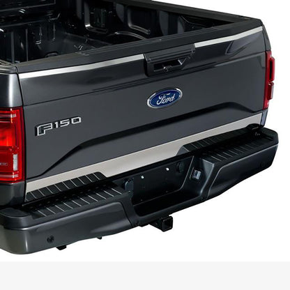Putco 2015-2017, Ford F150 - Stainless Steel - Upper & Lower Tailgate Accent 403475 Photo - Primary