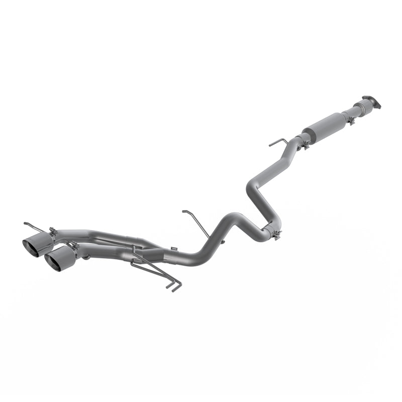 MBRP 13-18 Hyundai Veloster Turbo 2.5in T304 w/ 4in. OD Tips - Cat Back Dual Exit S4703304 S4703304 Photo - Primary