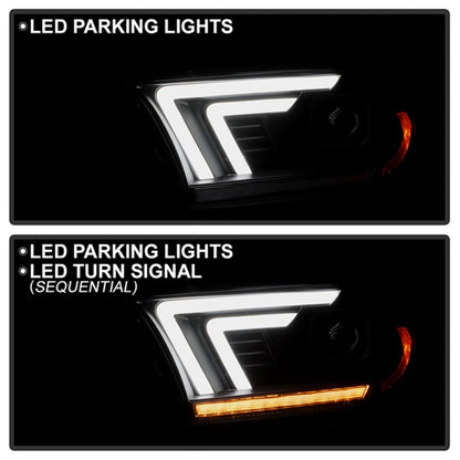 SPYDER 11-13 Dodge Durango (HID Model Only) Projector Headlights - Black PRO-YD-DDU11HIDSI-BK 5088680 5088680 Photo - Unmounted
