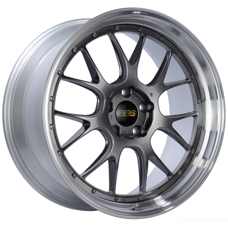 BBS LM-R 21x10 5x120 ET35 Diamond Black Center Diamond Cut Lip Wheel -82mm PFS/Clip Required LM326DBPK LM326DBPK Photo - Primary
