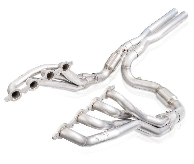 Stainless Works 2019+ Chevrolet Silverado 5.3/6.2 Catted Headers 1-7/8in Primaries 3in Leads X-Pipe CT19HCAT CT19HCAT User 1