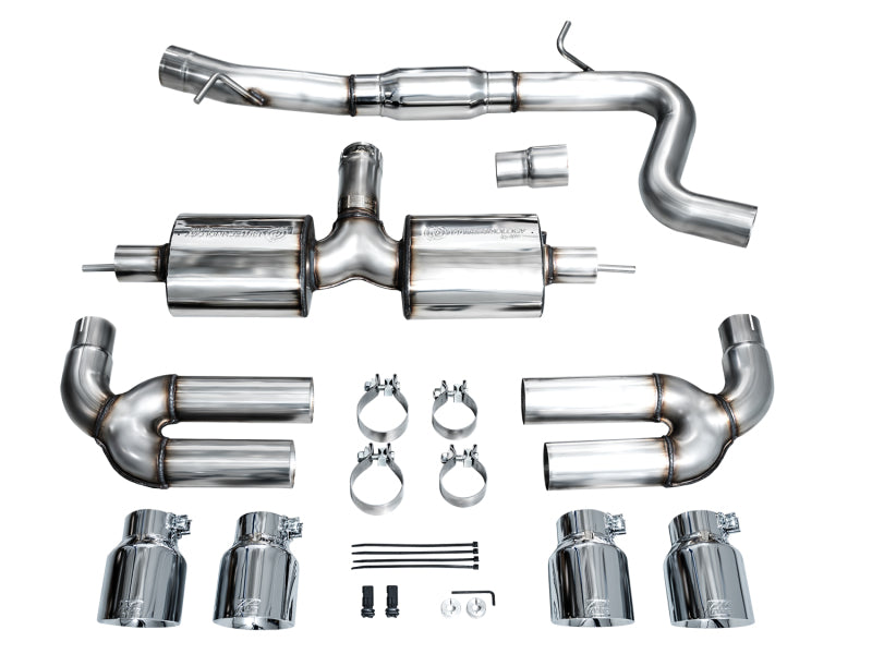 AWE Tuning AWE 22-24 Audi 8Y S3 Touring Edition Exhaust - Chrome Silver Tips 3015-42897 3015-42897 Photo - out of package