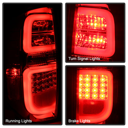 Spyder Toyota Tundra 2014-2016 Light Bar LED Tail Lights Red Smoke ALT-YD-TTU14-LED-RS 5080189 5080189 User 1