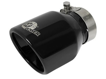 aFe MACH Force-Xp 13-16 Audi Allroad L4 SS Axle-Back Exhaust w/ Black Tips 49-36437-B 49-36437-B Photo - Close Up