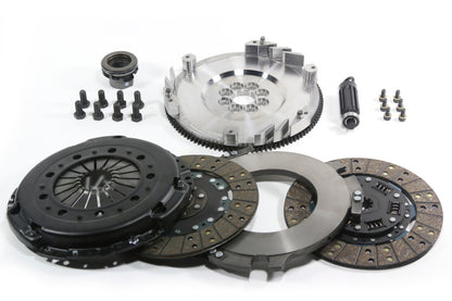 DKM Clutch BMW E34/E36/E39/E46/Z3/Z4 Up to 03 (6 Cyl) 5-Spd MS Twin Disc Clutch Kit w/Steel Flywheel MS-006-005 MS-006-005 Photo - Primary