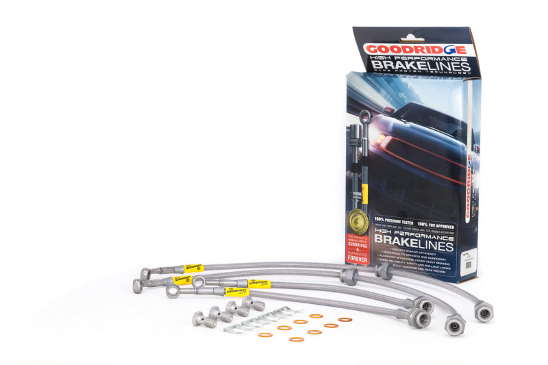 Goodridge Stainless Steel Brake Line SS BR 89-94 Nissan 240SX 22060 Photo - Primary