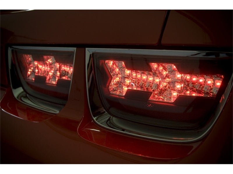 Spyder Chevy Camaro 10-13 LED Tail Lights Smoke ALT-YD-CCAM2010-LED-SM 5032201 5032201 Photo - Mounted