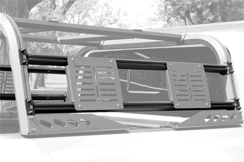 Dee Zee Deezee Universal Cargo Management Hex Overland Side Rails 6 1/2Ft Bed DZ95012TB DZ95012TB Photo - Mounted