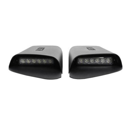 Westin 18-20 Jeep Wrangler JL 2dr LED Hood Scoops - Textured Black 62-41115 62-41115 Photo - Unmounted