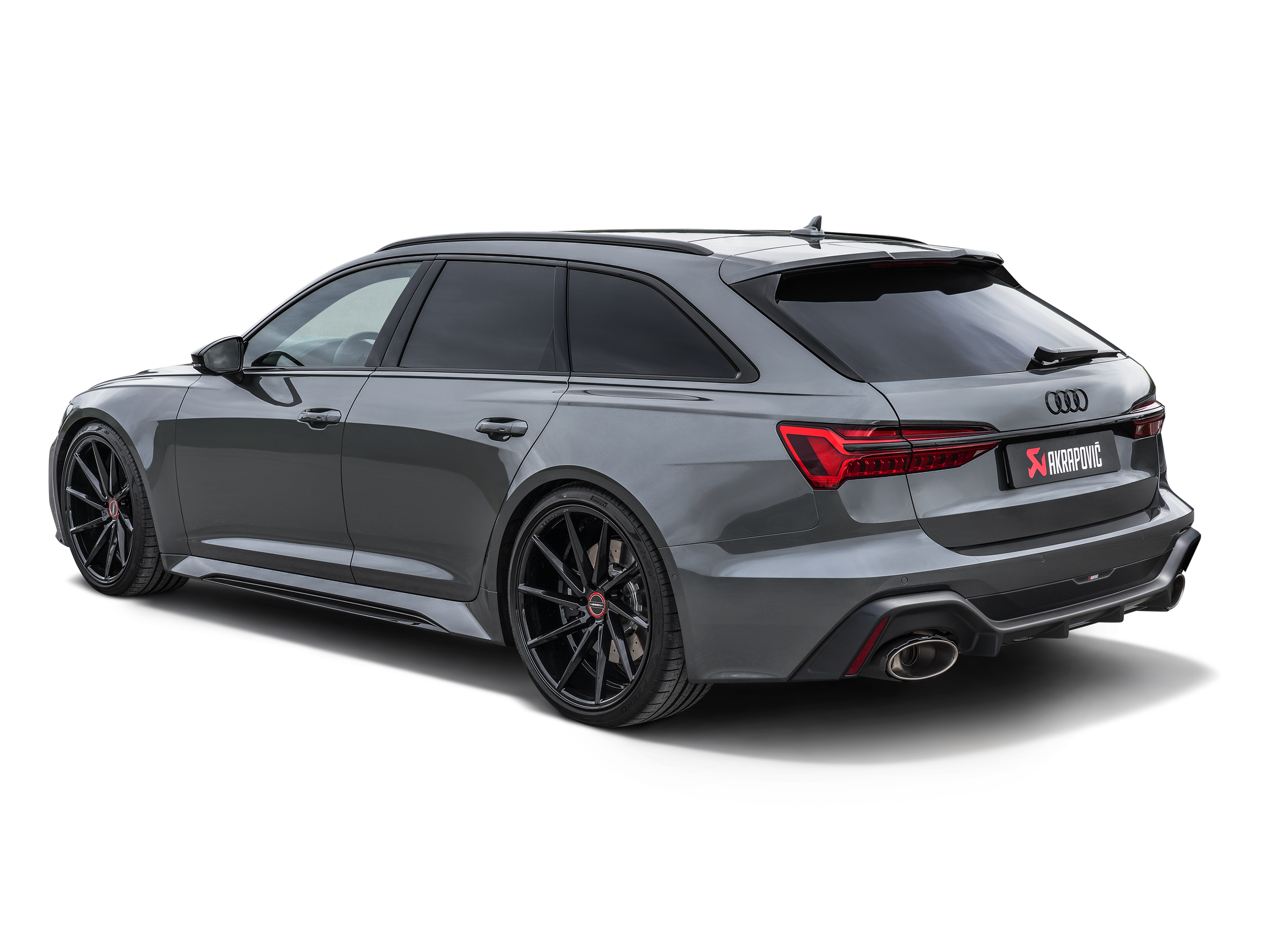 Akrapovic 2023 Audi RS6 Avant (C8) Evolution Line Cat Back (Titanium) (Req Link Pipe Set) S-AU/T/2H