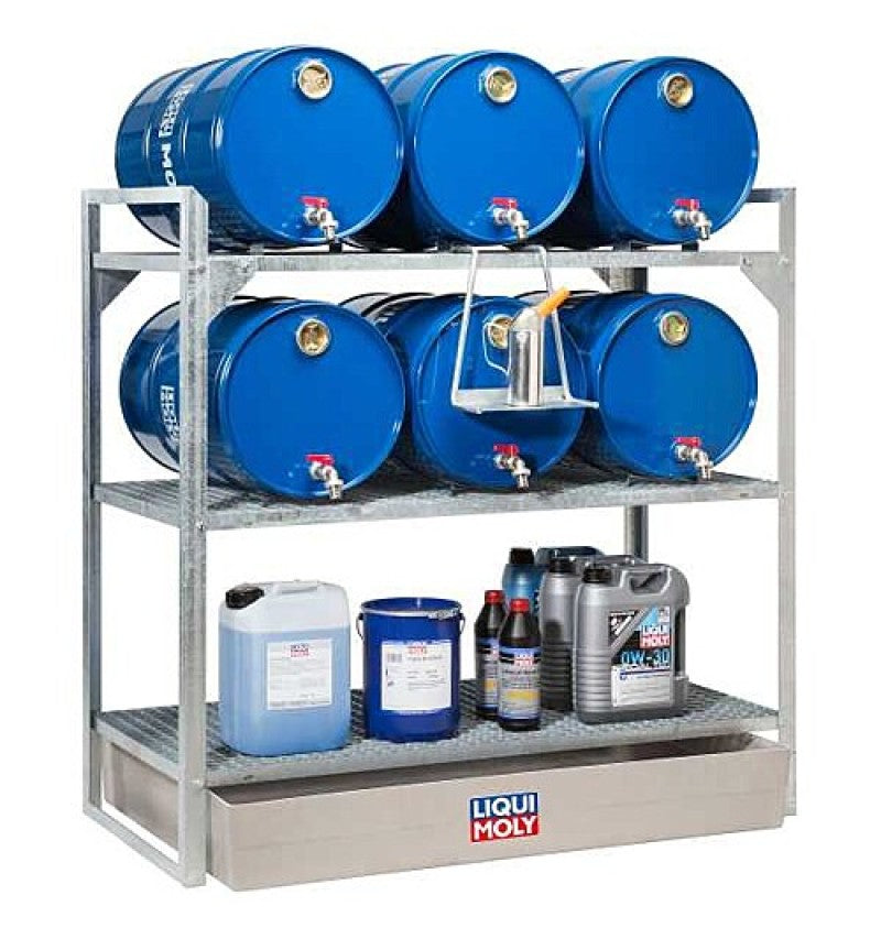 LIQUI MOLY Drum Rack With Oil Drip Pan 7994