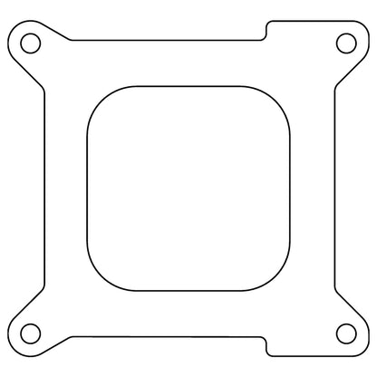 Cometic Gasket Cometic NASCAR 4 Barrel .047in Fiber Carburetor/Throttle Body Mounting Gasket - Open Plenum C15616 C15616 Photo - Primary