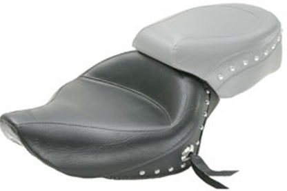 Mustang Motorcycle Mustang 04-21 Harley Sportster 4.5 Gallon Wide Touring Solo Seat w/Studs - Black 76153 76153 Photo - Primary