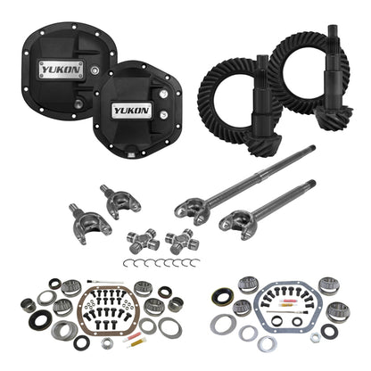 Yukon Gear & Axle Yukon Master Overhaul Kit Stage 3 Jeep Re-Gear Kit w/Covers Front Axles for Dana 30/44 4.88 Ratio YGK013STG3 YGK013STG3 Photo - Primary