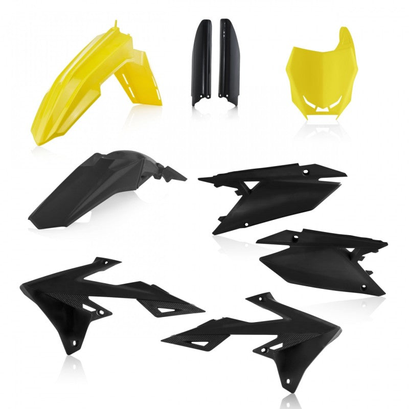 Acerbis Full Plastic Kit Yel/Blk 2686551017