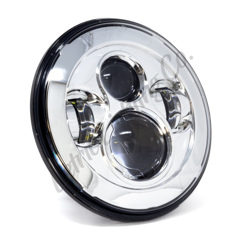 Letric Lighting 7in Led Premium Prj Hdlght Chr LLC-LH-7C