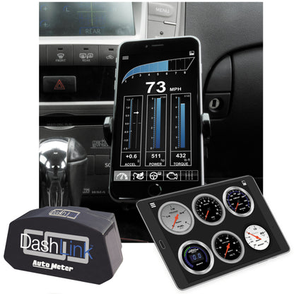 Autometer OBD-II Wireless Data Module Bluetooth DashLink for Apple IOS & Andriod Devices 6036 6036 Photo - Primary