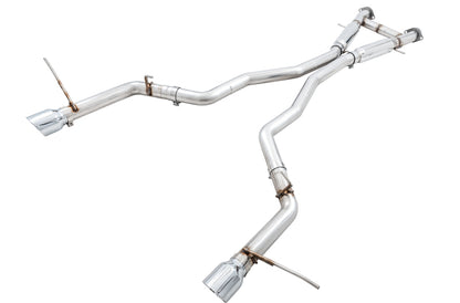 AWE Tuning 2020 Jeep Grand Cherokee SRT Track Edition Exhaust - Chrome Silver Tips 3020-32061 3020-32061 Photo - out of package