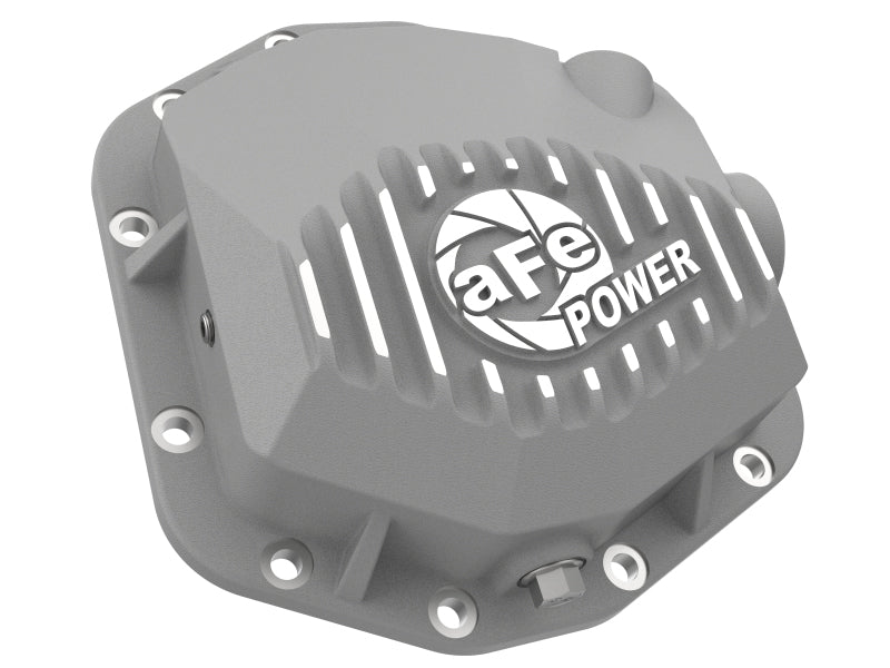 aFe Power Street Series Rear Differential Cover Raw w/Machined Fins 18-21 Jeep Wrangler JL Dana M200 46-71090A 46-71090A Photo - Unmounted