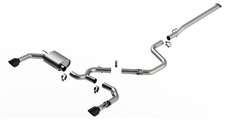 Borla 22-23 Hyundai Elantra N 2.0L 4 CYL. Turbo AT/MT ATAK Catback Exhaust Black Chrome 140925BC 140925BC User 1