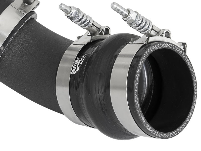 aFe BladeRunner 3 IN Intercooler Tube Hot Side Black GM Diesel Trucks 2017 46-20338-B Photo - Unmounted