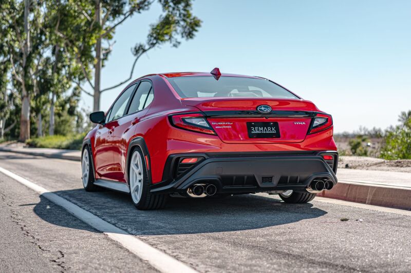Remark 2022+ Subaru WRX VB Axle Back Exhaust w/Burnt Stainless Steel Dual Wall Tip RO-TTVB-DM RO-TTVB-DM User 1