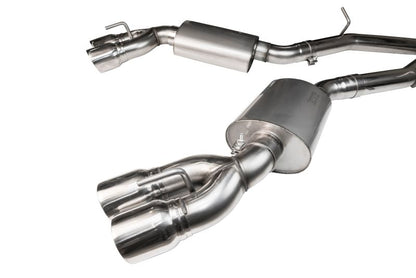 Kooks Headers Kooks 16-22 Chevrolet Camaro SS 2in Headers w/ GREEN Exhaust Kit Polished Quad Tips 2260F635 2260F635 Photo - Close Up