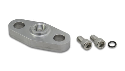 Vibrant Aluminum Turbo Oil Inlet Flange with -4AN Male for Garrett GT4708/4718 19874 Photo - Primary
