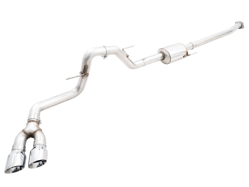 AWE Tuning AWE 0FG 21+ Ford F150 Dual Side Exit Cat-Back Exhaust- 4.5in Chrome Silver Tips 3015-22067 3015-22067 Photo - Primary