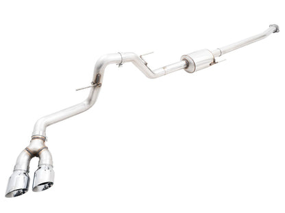 AWE Tuning AWE 0FG 21+ Ford F150 Dual Side Exit Cat-Back Exhaust- 4.5in Chrome Silver Tips 3015-22067 3015-22067 Photo - Primary