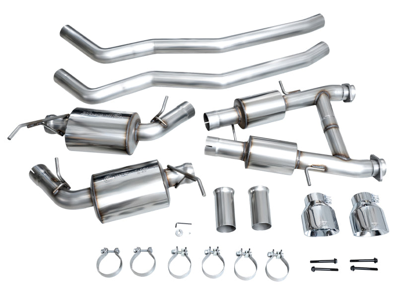 AWE Tuning 11-24 Dodge Durango 5.7L Touring Edition Exhaust w/ Chrome Silver Tips 3015-32575 3015-32575 Photo - out of package