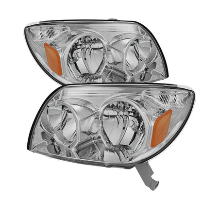 SPYDER Xtune Toyota 4Runner 03-05 Crystal Headlights Chrome HD-JH-T4R03-AM-C 9023576 9023576 Photo - Primary