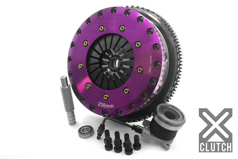 XCLUTCH XCL Clutch - 9in Twin Solid Ceramic Drivetrain Clutch Kits - Multi main image